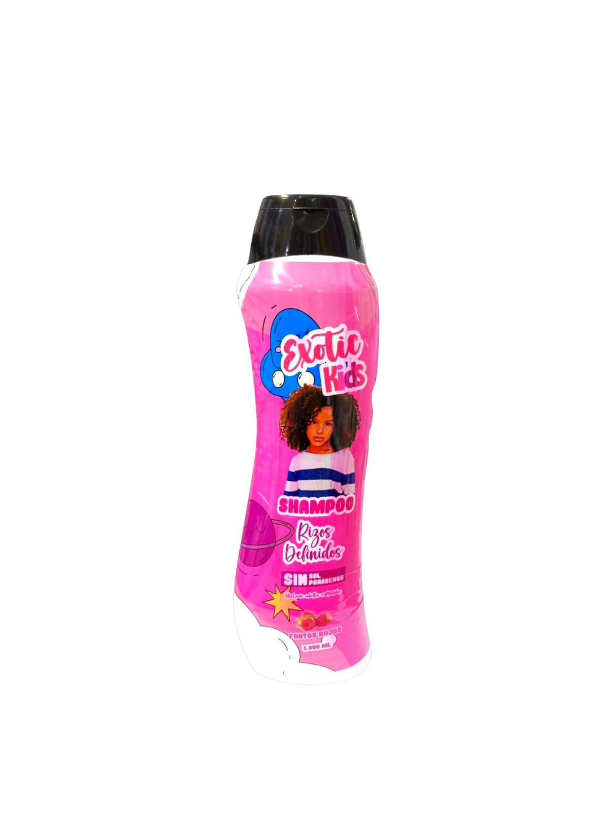 SHAMPOO EXOTIC KIDS VIVAN LOS RIZOS 1000 ML FRUTOS ROJOS