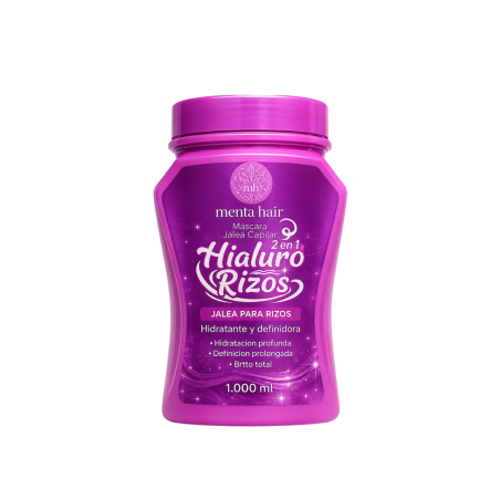 TRATAMIENTO MENTA HAIR JALEA CAPILAR HIALURORIZOS 2 EN 1 1000 ML
