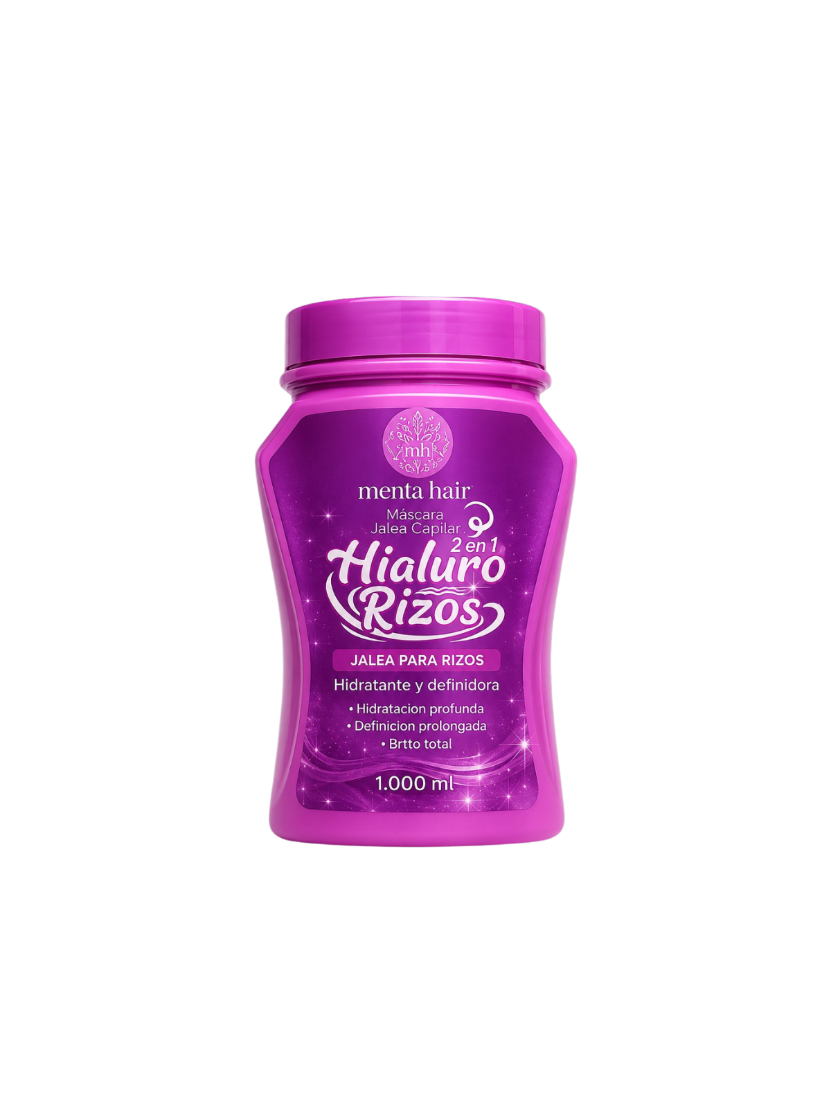 TRATAMIENTO MENTA HAIR JALEA CAPILAR HIALURORIZOS 2 EN 1 1000 ML