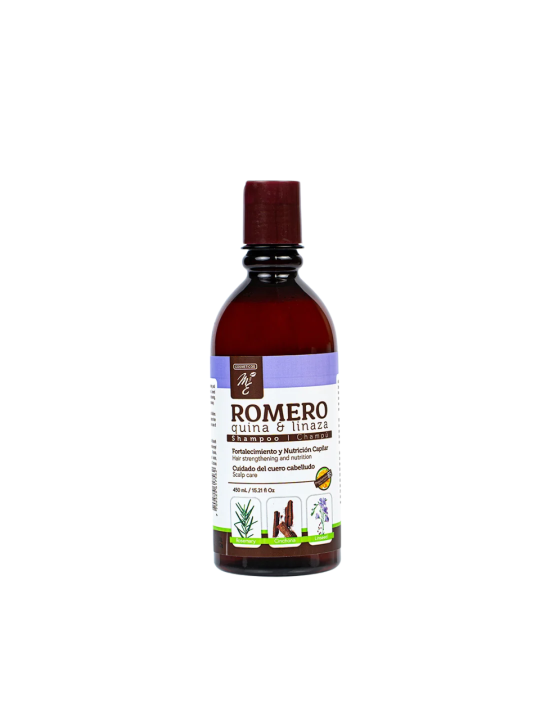 SHAMPOO MYE ROMERO QUINA & LINAZA 450 ML