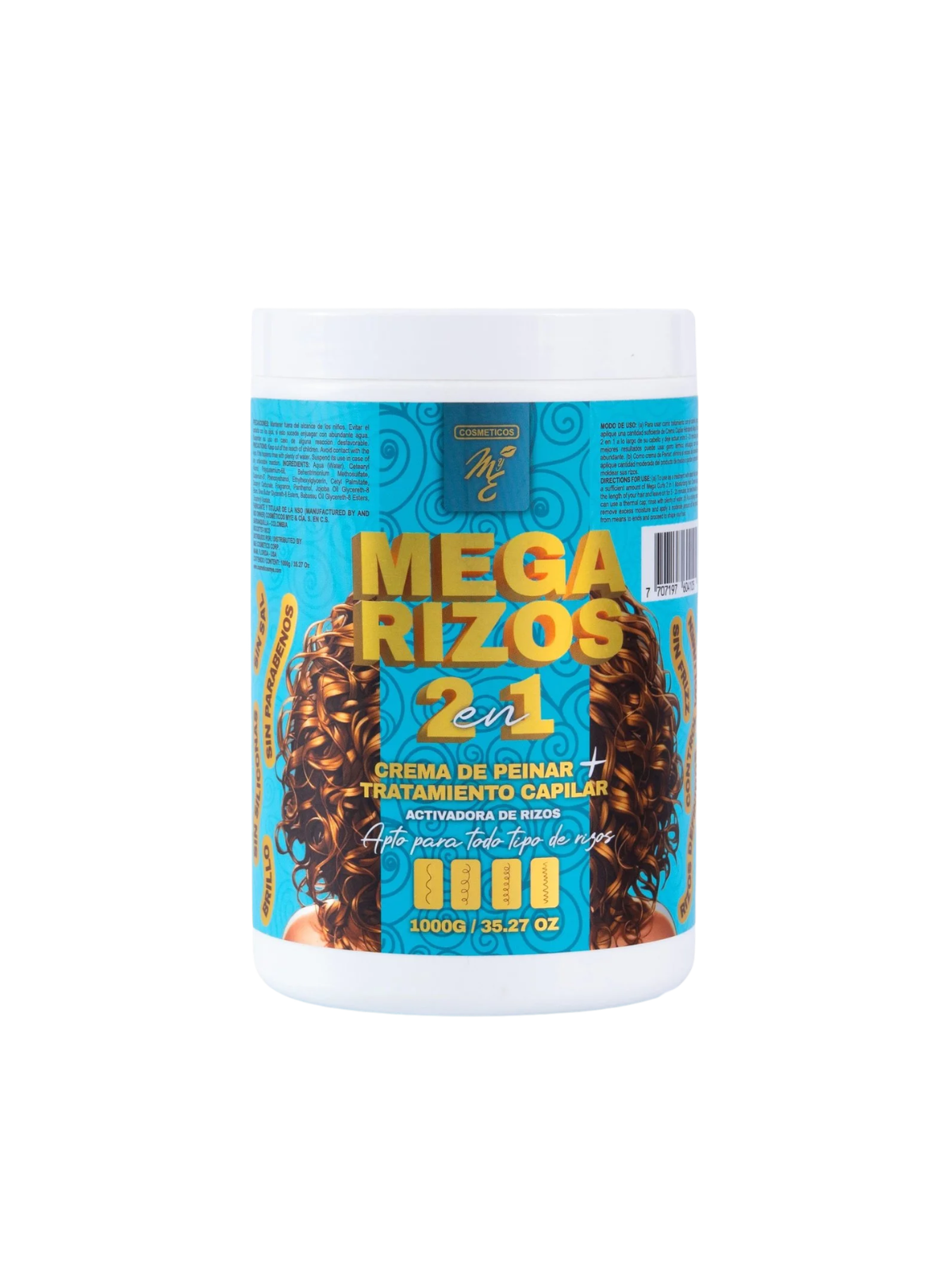 TRATAMIENTO MYE MEGA RIZOS 2 EN 1 X 1000 GR