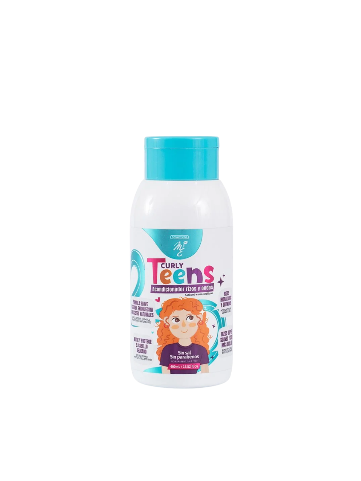 ACONDICIONADOR MYE CURLY TEENS RIZOS Y ONDAS 400 ML