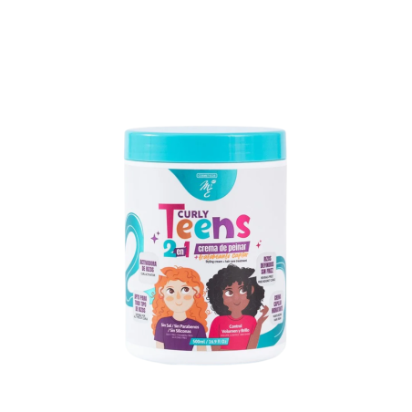 TRATAMIENTO MYE CURLY TEENS RIZOS Y ONDAS 2 EN 1 500 ML