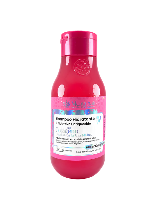 SHAMPOO MENTA HAIR COLAGENO 550 ML