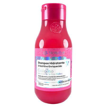 SHAMPOO MENTA HAIR COLAGENO 550 ML