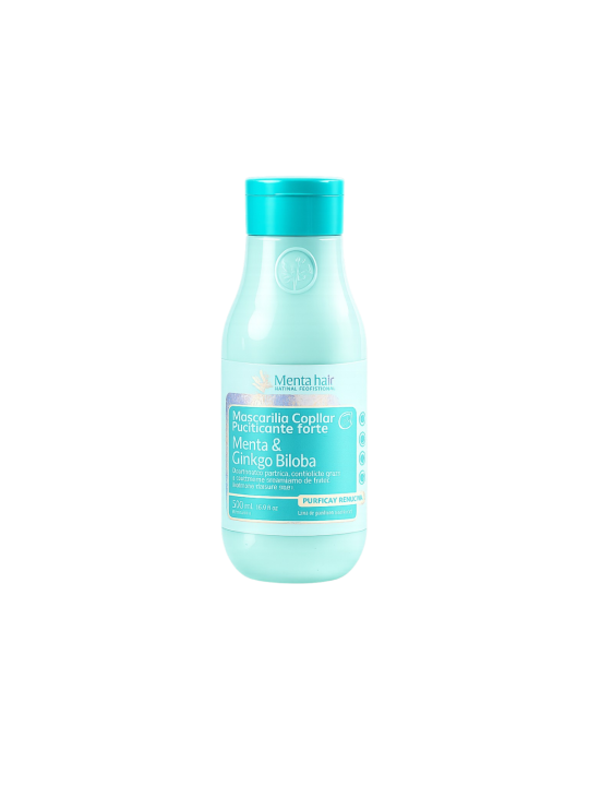 TRATAMIENTO MENTA HAIR PURIFICANTE MENTA Y GINKGO BILOBA 550 ML