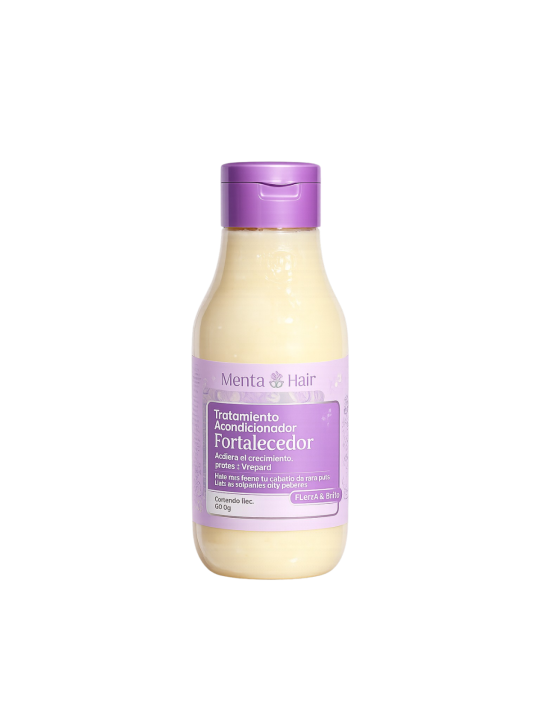 TRATAMIENTO ACONDICIONADOR MENTA HAIR FORTALECEDOR CON CEBOLLA Y AJO 550 ML
