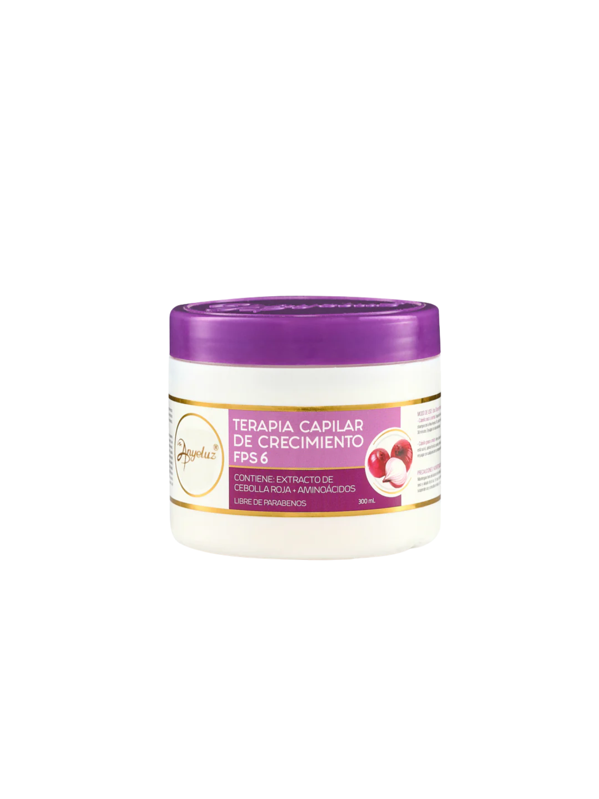 TRATAMIENTO ANYELUZ TERAPIA CAPILAR CEBOLLA FPS6 300 ML