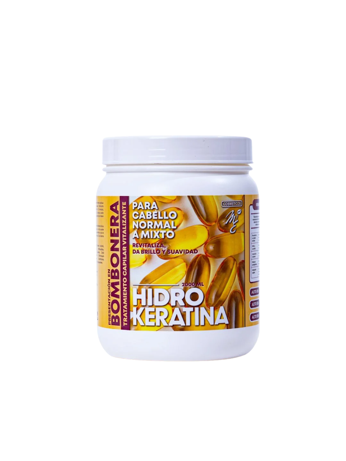 TRATAMIENTO MYE HIDRO KERATINA 2000 GR BOMBONERA