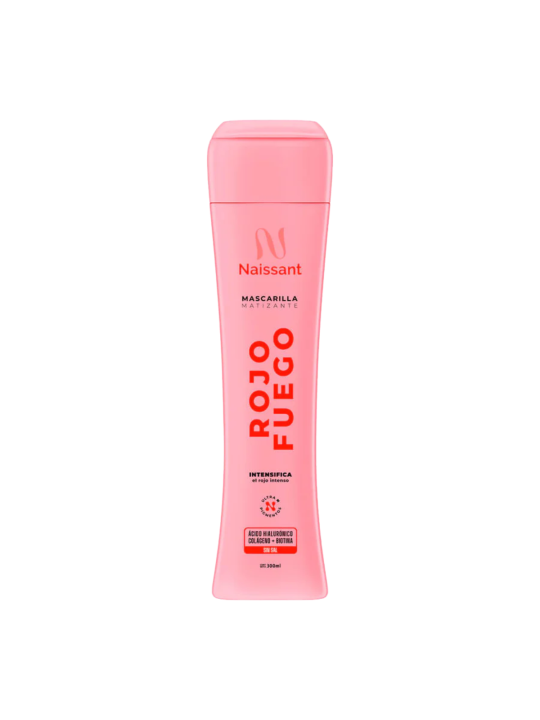 MASCARILLA NAISSANT ROJO FUEGO 300ML
