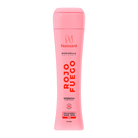 MASCARILLA NAISSANT ROJO FUEGO 300ML