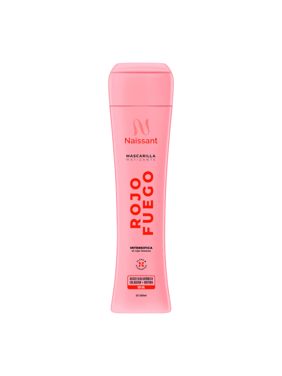 MASCARILLA NAISSANT ROJO FUEGO 300ML