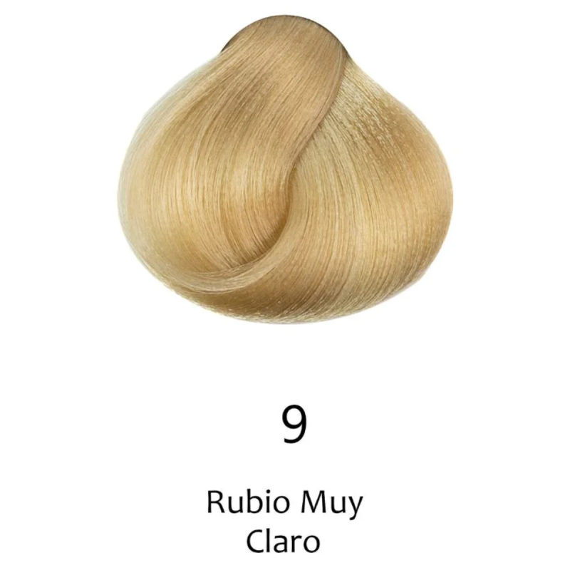 TINTE HIPERTONE 9 RUBIO MUY CLARO