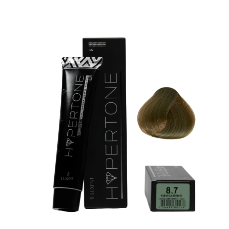 TINTE HIPERTONE 8.7 RUBIO CLARO MATE 60ML