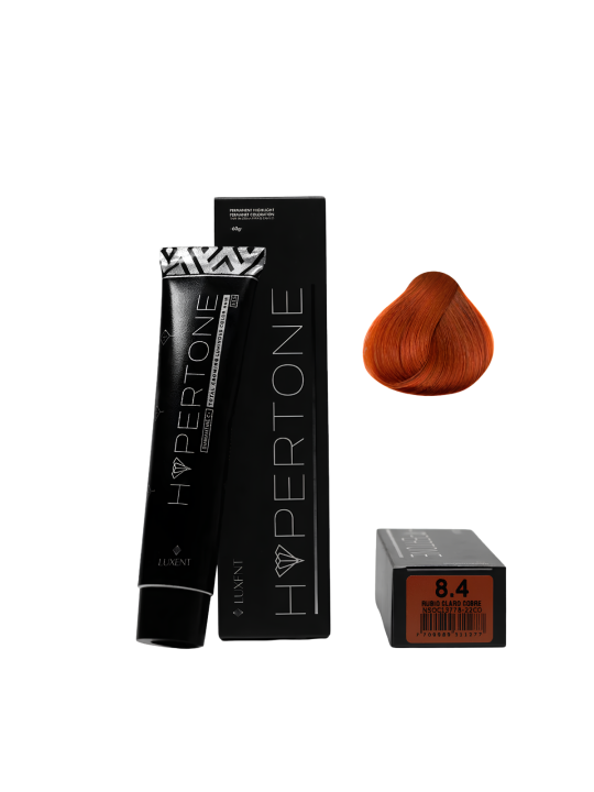 TINTE HIPERTONE 8.4 RUBIO CLARO COBRE 60ML