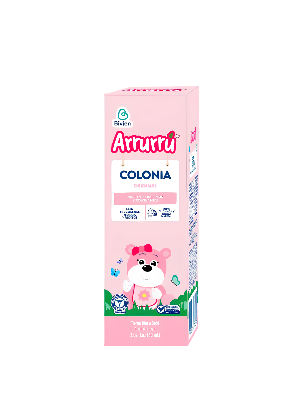 COLONIA ARRURRU NATURALS ORIGINAL ROSADA 60 ML