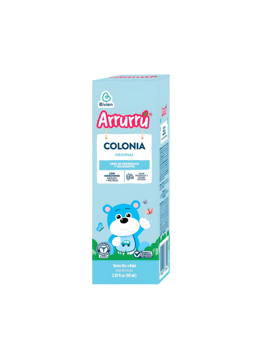 COLONIA ARRURRU NATURALS ORIGINAL AZUL 60 ML