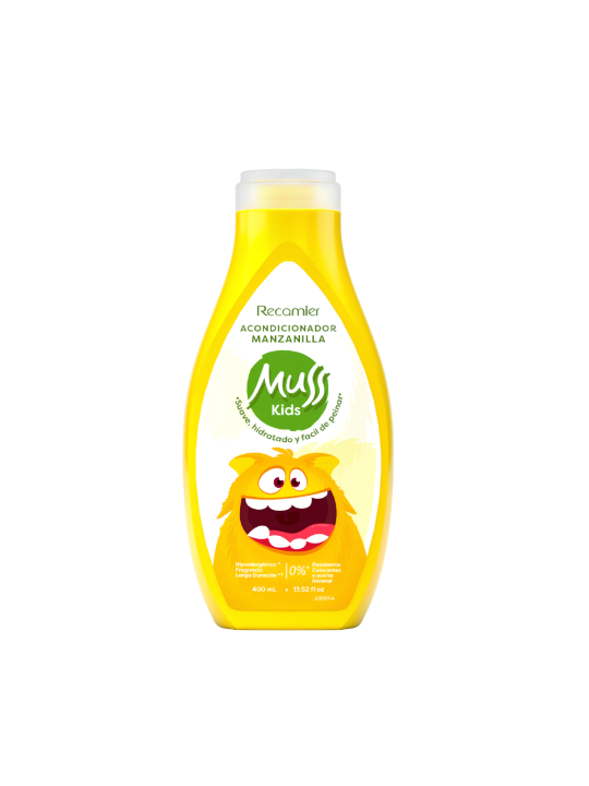 ACONDICIONADOR MUSS KIDS MANZANILLA 400 ML