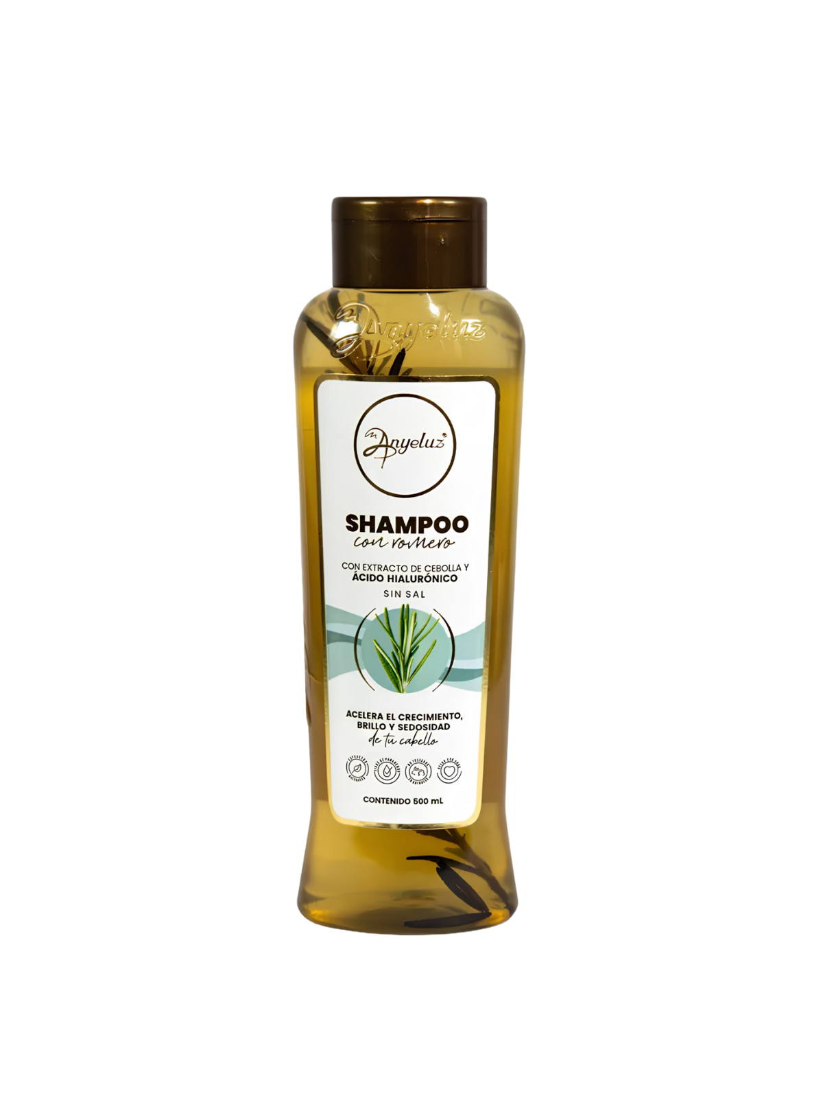 SHAMPOO ANYELUZ ROMERO 500 ML SIN SAL
