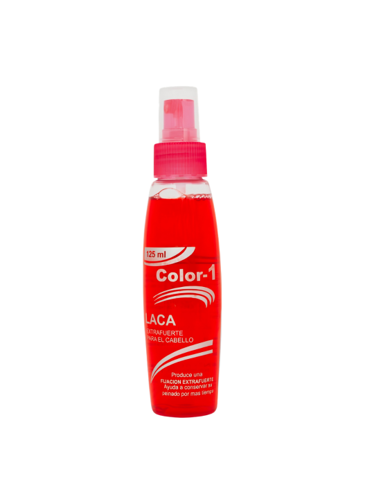 LACA COLOR-1 EXTRAFUERTE ROJA 125ML