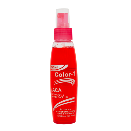 LACA COLOR-1 EXTRAFUERTE ROJA 125ML