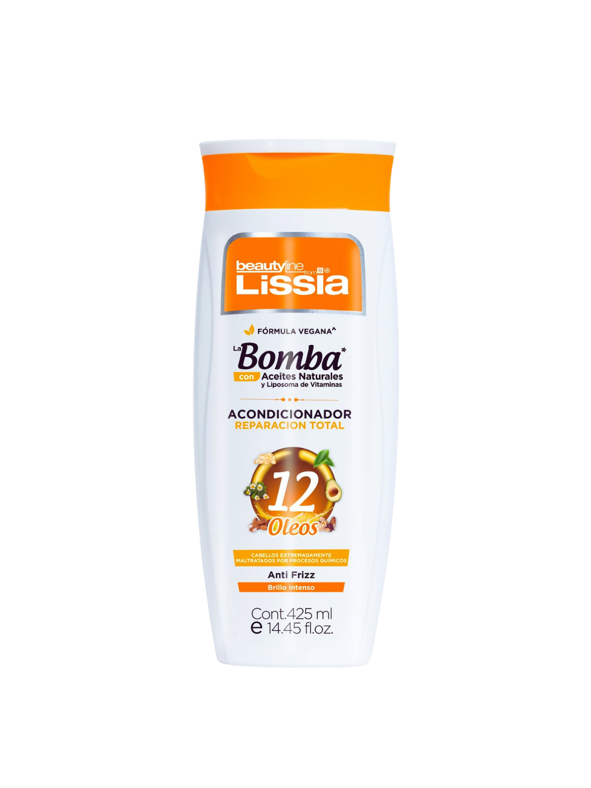 ACONDICIONADOR LISSIA LA BOMBA 12 OLEOS 425 ML