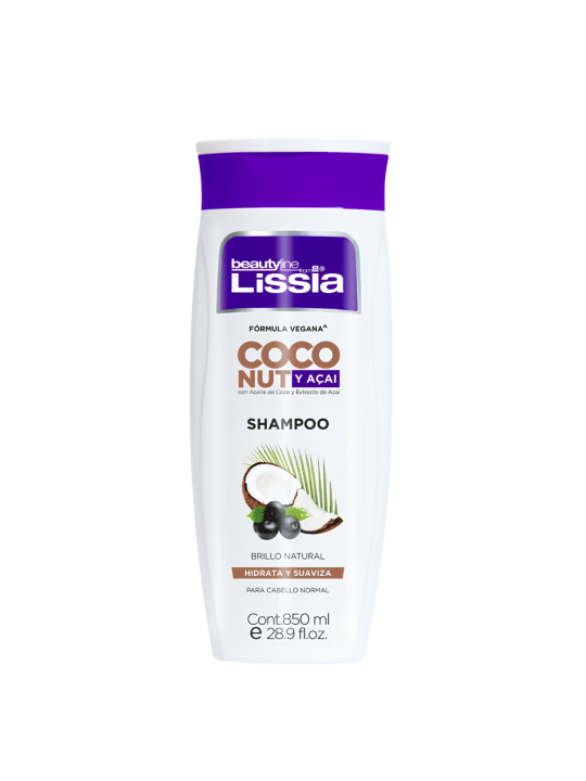 SHAMPOO LISSIA COCONUT Y ACAI 850 ML