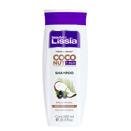 SHAMPOO LISSIA COCONUT Y ACAI 850 ML