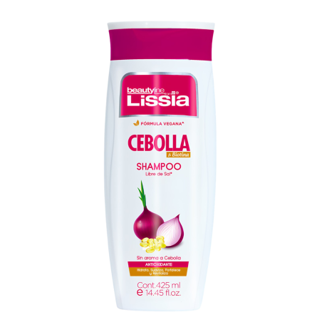 SHAMPOO LISSIA CEBOLLA Y BIOTINA 425 ML