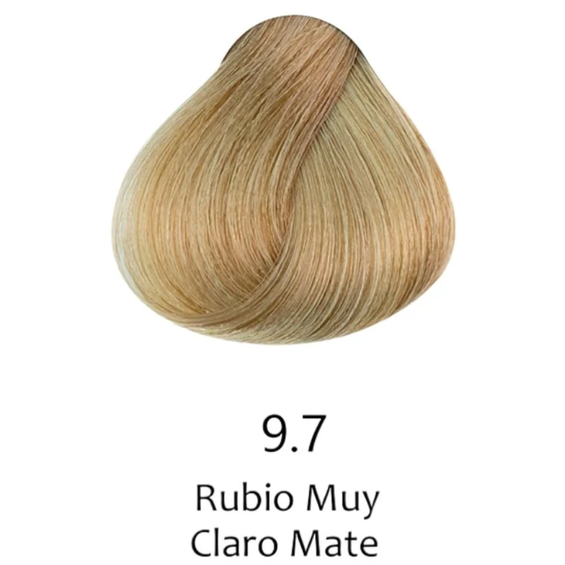 TINTE HIPERTONE 9.7 RUBIO MUY CLARO MATE 60ML