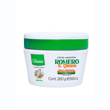 TRATAMIENTO LISSIA ROMERO Y QUINA 260 GR VEGANA